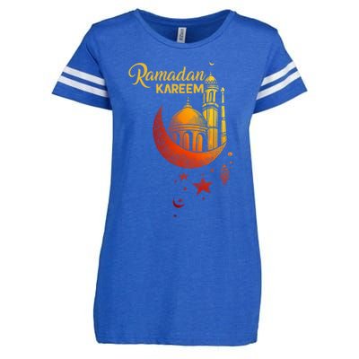 Ramadan Kareem Islamic Holiday Mosque Ramadan Great Gift Enza Ladies Jersey Football T-Shirt