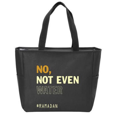 Ramadan Kareem Islamic Fasting Outfit Gift For Ramadan Mubarak Zip Tote Bag