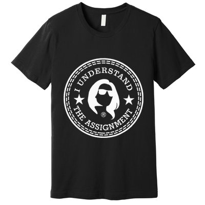 Retro Kamala I Understand The Assignment Harris 24 Premium T-Shirt