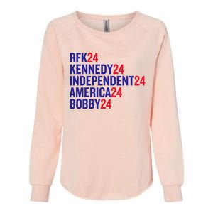 Rfk Kennedy Independent America Bobby 24 Womens California Wash Sweatshirt