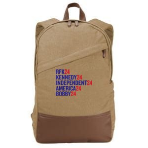 Rfk Kennedy Independent America Bobby 24 Cotton Canvas Backpack