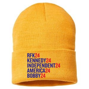 Rfk Kennedy Independent America Bobby 24 Sustainable Knit Beanie