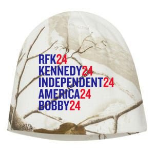 Rfk Kennedy Independent America Bobby 24 Kati - Camo Knit Beanie