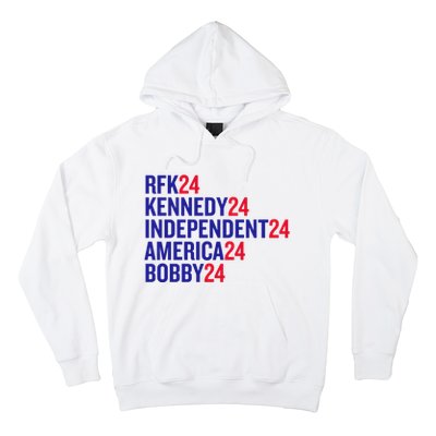 Rfk Kennedy Independent America Bobby 24 Hoodie