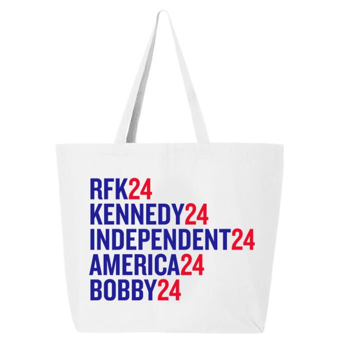 Rfk Kennedy Independent America Bobby 24 25L Jumbo Tote