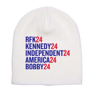 Rfk Kennedy Independent America Bobby 24 Short Acrylic Beanie