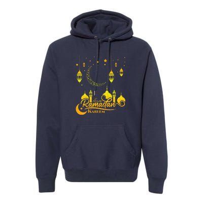 Ramadan Kareem Islamic Fasting Outfit Premium Hoodie