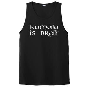 Retro Kamala Is Brat Funny Sarcastic 2024 PosiCharge Competitor Tank