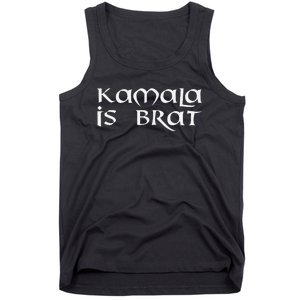 Retro Kamala Is Brat Funny Sarcastic 2024 Tank Top