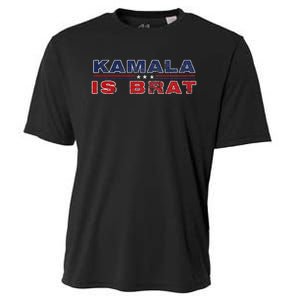 Retro Kamala Is Brat Funny Sarcastic 2024 Cooling Performance Crew T-Shirt