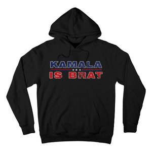 Retro Kamala Is Brat Funny Sarcastic 2024 Hoodie