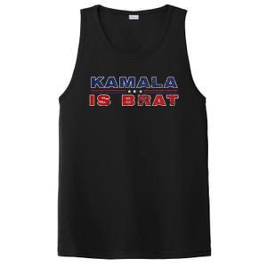 Retro Kamala Is Brat Funny Sarcastic 2024 PosiCharge Competitor Tank