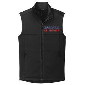 Retro Kamala Is Brat Funny Sarcastic 2024 Collective Smooth Fleece Vest