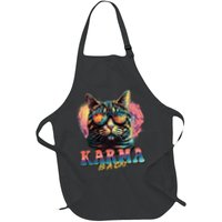 Retro Karma Is A Cat Apron