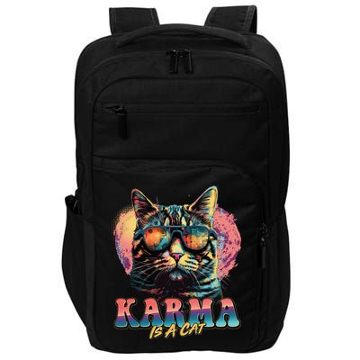 Retro Karma Is A Cat Impact Tech Backpack