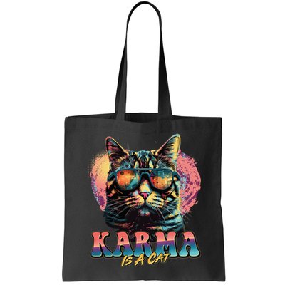 Retro Karma Is A Cat Bag