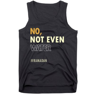 Ramadan Kareem Islamic Fasting Outfit Tank Top