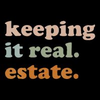 Retro Keeping It Real Estate Broker Agent Seller Realtor Drawstring Bag