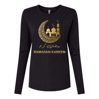 Ramadan Kareem Islamic Cool Gift Womens Cotton Relaxed Long Sleeve T-Shirt