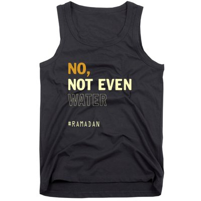 Ramadan Kareem Islamic Fasting Outfit Gift Tank Top