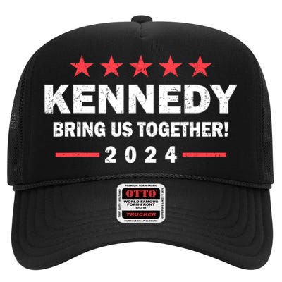 Robert Kennedy Jr. 2024 Presidential High Crown Mesh Back Trucker Hat