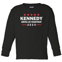 Robert Kennedy Jr. 2024 Presidential Toddler Long Sleeve Shirt