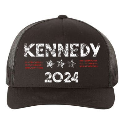 Robert Kennedy Jr 2024 President Retro Vintage Elections Yupoong Adult 5-Panel Trucker Hat