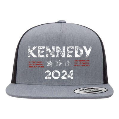 Robert Kennedy Jr 2024 President Retro Vintage Elections Flat Bill Trucker Hat