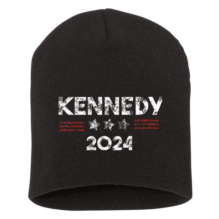 Robert Kennedy Jr 2024 President Retro Vintage Elections Short Acrylic Beanie