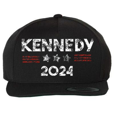 Robert Kennedy Jr 2024 President Retro Vintage Elections Wool Snapback Cap