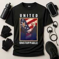 Robert Kennedy Jr Trump United Unstoppable Cooling Performance Crew T-Shirt