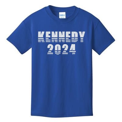 Robert Kennedy Jr For President 2024 American Flag Kids T-Shirt