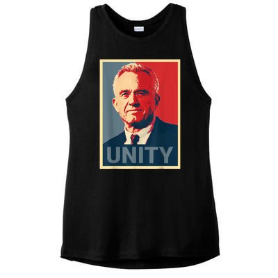 Robert Kennedy Jr. Rfk Jr For Trump Unity 2024 Obama Poster Ladies PosiCharge Tri-Blend Wicking Tank