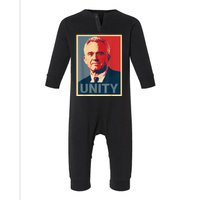 Robert Kennedy Jr. Rfk Jr For Trump Unity 2024 Obama Poster Infant Fleece One Piece