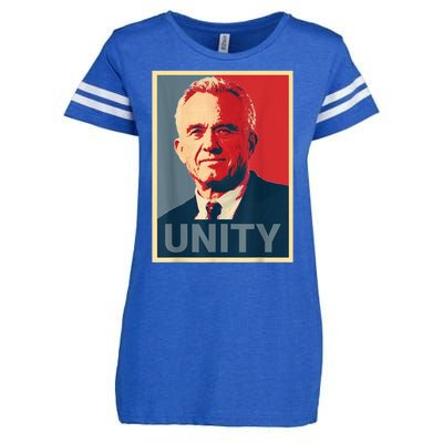 Robert Kennedy Jr. Rfk Jr For Trump Unity 2024 Obama Poster Enza Ladies Jersey Football T-Shirt