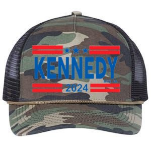 Robert Kennedy Jr. For President 2024 Logo Retro Rope Trucker Hat Cap