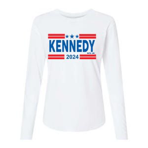 Robert Kennedy Jr. For President 2024 Logo Womens Cotton Relaxed Long Sleeve T-Shirt