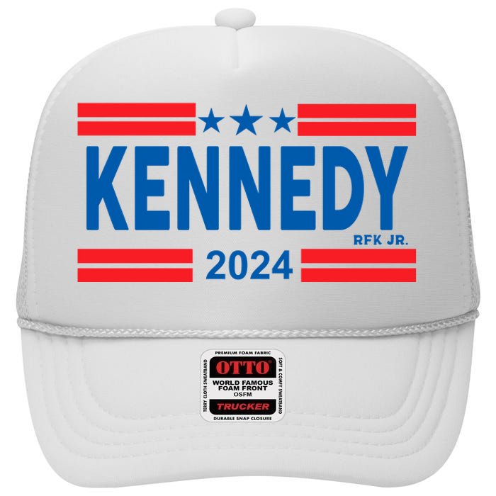 Robert Kennedy Jr. For President 2024 Logo High Crown Mesh Back Trucker Hat