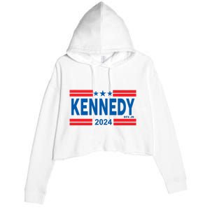 Robert Kennedy Jr. For President 2024 Logo Crop Fleece Hoodie