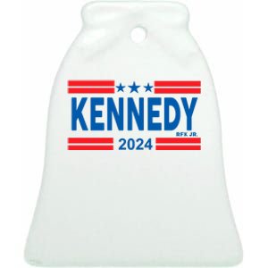 Robert Kennedy Jr. For President 2024 Logo Ceramic Bell Ornament