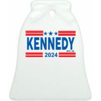 Robert Kennedy Jr. For President 2024 Logo Ceramic Bell Ornament