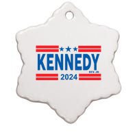 Robert Kennedy Jr. For President 2024 Logo Ceramic Star Ornament