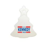 Robert Kennedy Jr. For President 2024 Logo Ceramic Tree Ornament