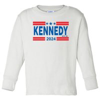 Robert Kennedy Jr. For President 2024 Logo Toddler Long Sleeve Shirt