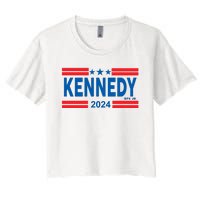 Robert Kennedy Jr. For President 2024 Logo Women's Crop Top Tee