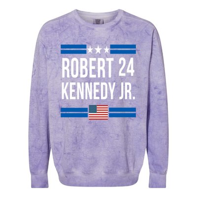 Robert Kennedy Jr. 2024 Presidential RFK JR 2024 Robert Kennedy Jr. 2024 Presid Colorblast Crewneck Sweatshirt