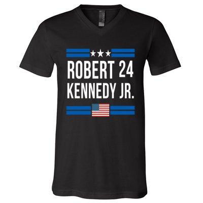 Robert Kennedy Jr. 2024 Presidential RFK JR 2024 Robert Kennedy Jr. 2024 Presid V-Neck T-Shirt