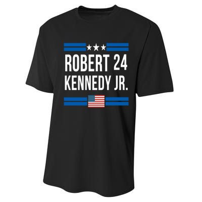 Robert Kennedy Jr. 2024 Presidential RFK JR 2024 Robert Kennedy Jr. 2024 Presid Performance Sprint T-Shirt