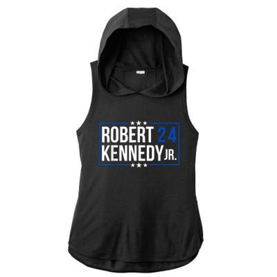 Robert Kennedy Jr. Election 2024 President Ladies PosiCharge Tri-Blend Wicking Draft Hoodie Tank