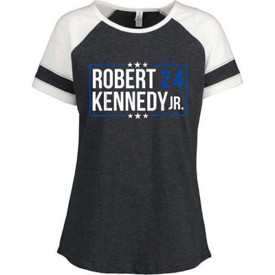 Robert Kennedy Jr. Election 2024 President Enza Ladies Jersey Colorblock Tee